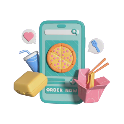 Pré-commande restaurant - commandes reçues le matin sur mobile